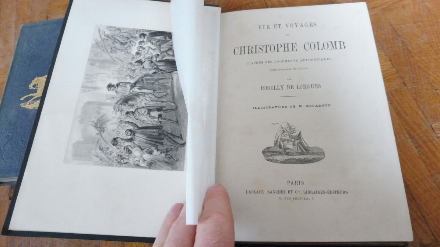 Vie et voyages de Christophe Colomb (R. De Lorgues) s.d. (c.a. 1965)