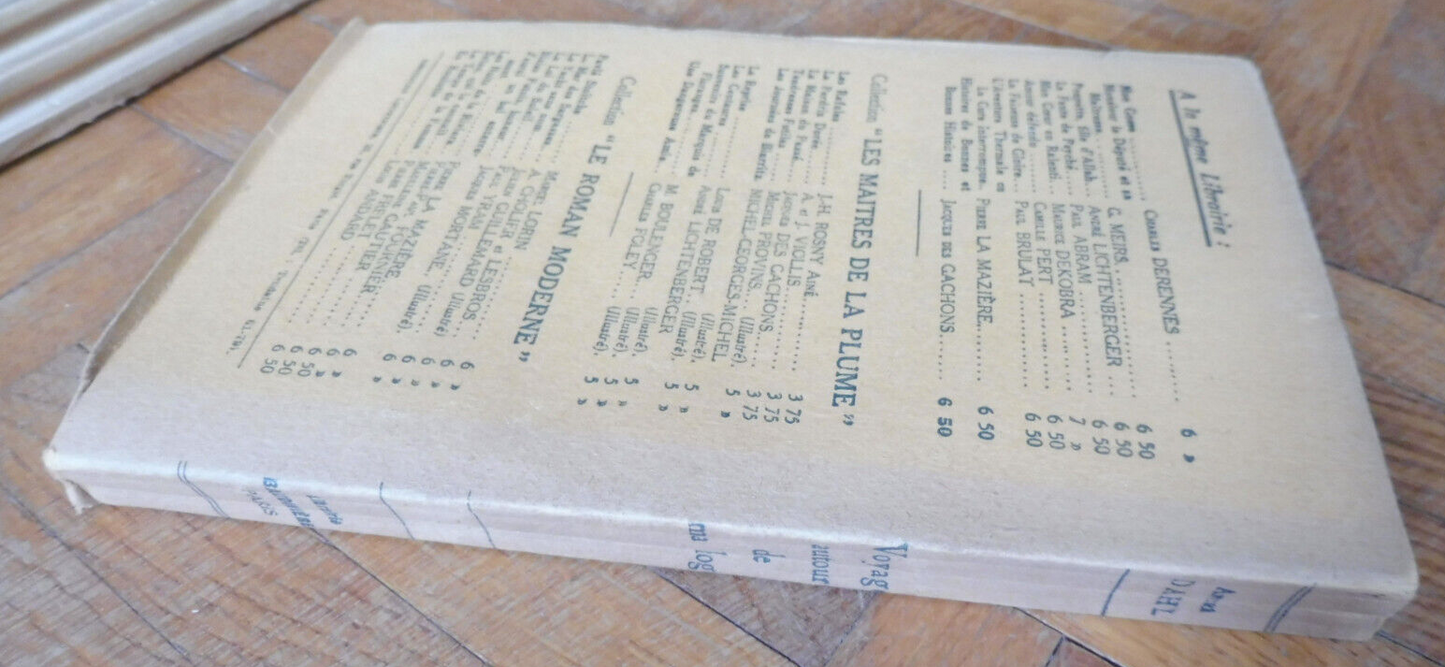 Voyage autour de ma loge (André Dahl) 1924 EO