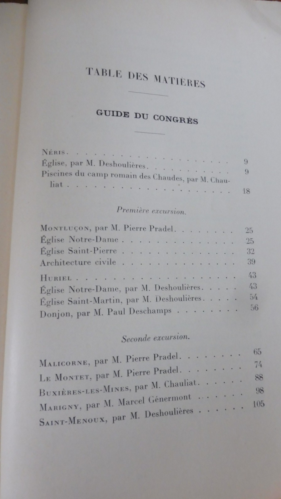 Congrès archéologique de France. Allier 1938