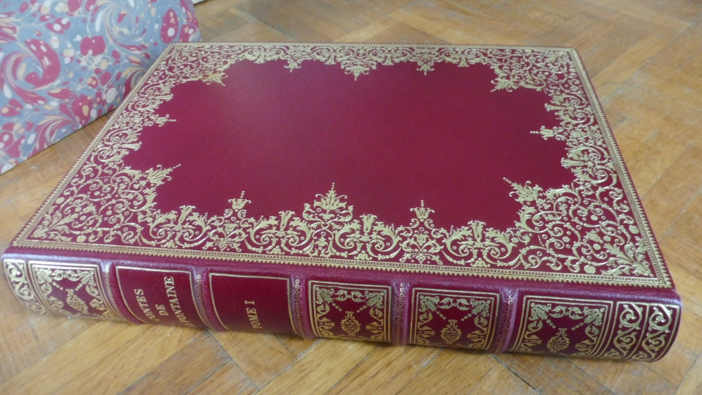 Contes de La Fontaine s.d. 2/2 illus. Fragonnard VELIN