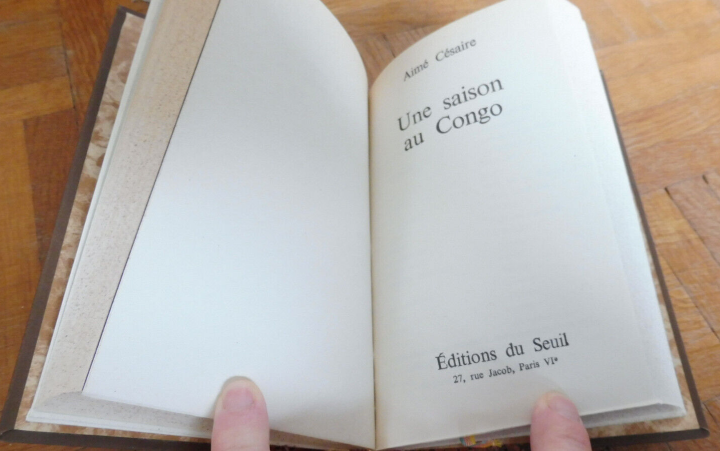 La Tragédie du roi Christophe + Une Saison au Congo (A. Césaire) 2 t. en 1 vol.