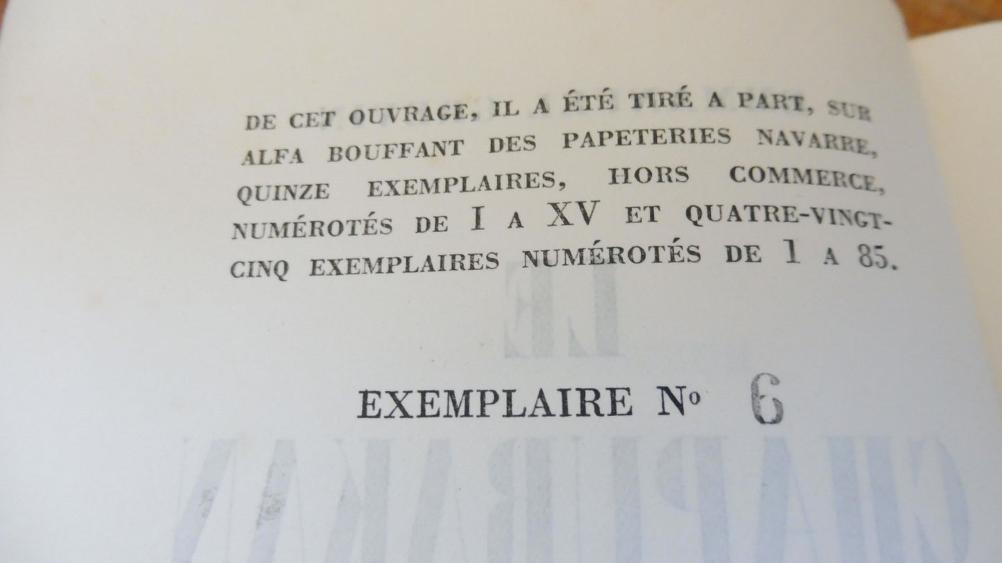 Le Chapurakan (Emmanuel Grevin) 1942 EO ALFA