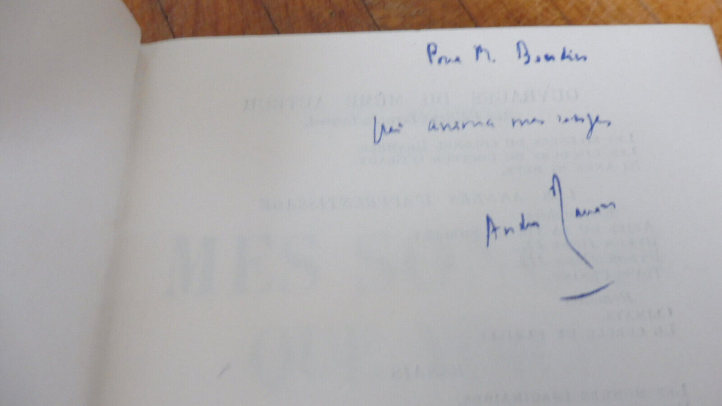 Mes songes que voici (André Maurois) 1932 EO ENVOI