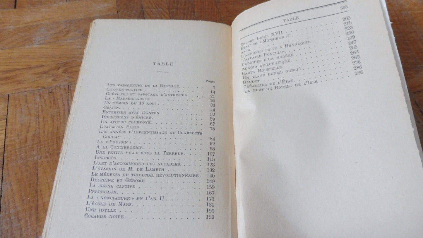 Sous le bonnet rouge (G. Lenotre) 1936 REVOLUTION FRANCAISE
