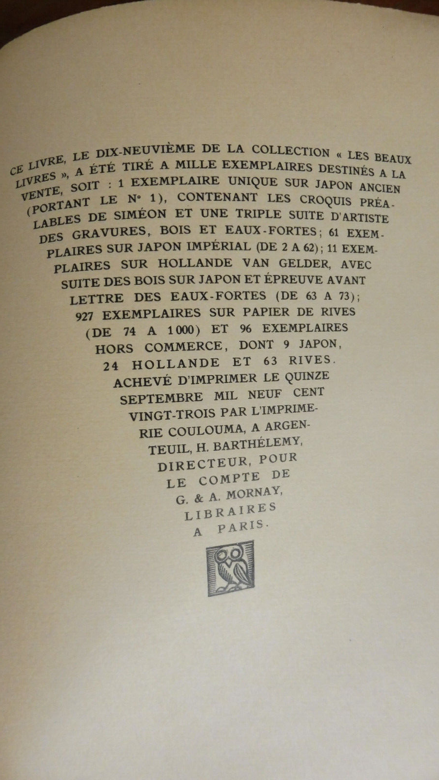 Le Crime de Sylvestre Bonnard (Anatole France) 1923 illus. Siméon VELIN