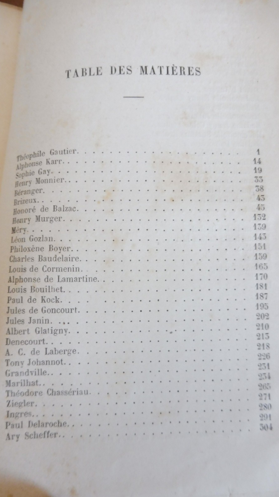 Portraits contemporains (Théophile Gautier) 1874 EDITION ORIGINALE EO