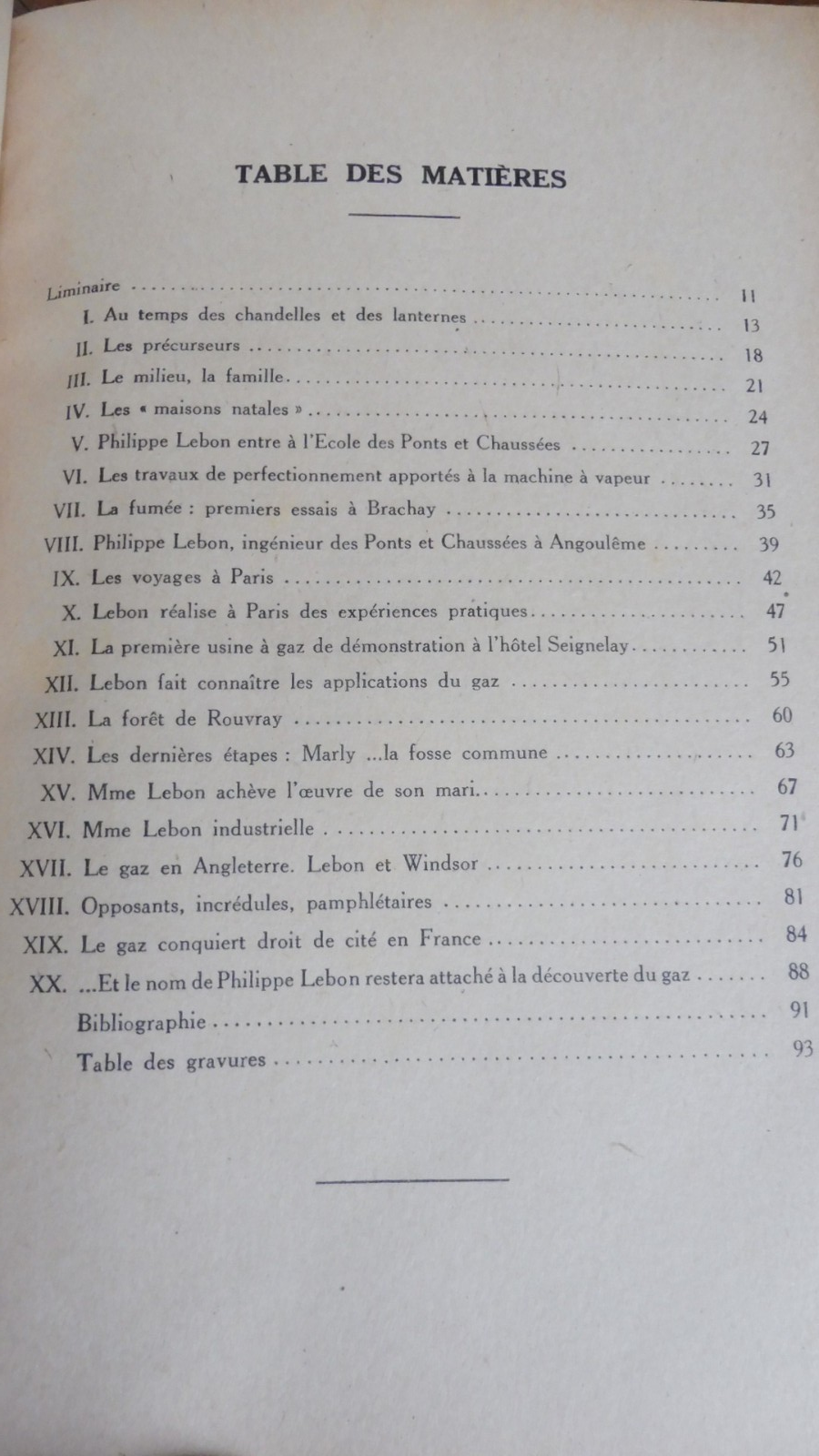 Philippe Lebon, inventeur du gaz d'éclairage (Amédée Fayol) 1943