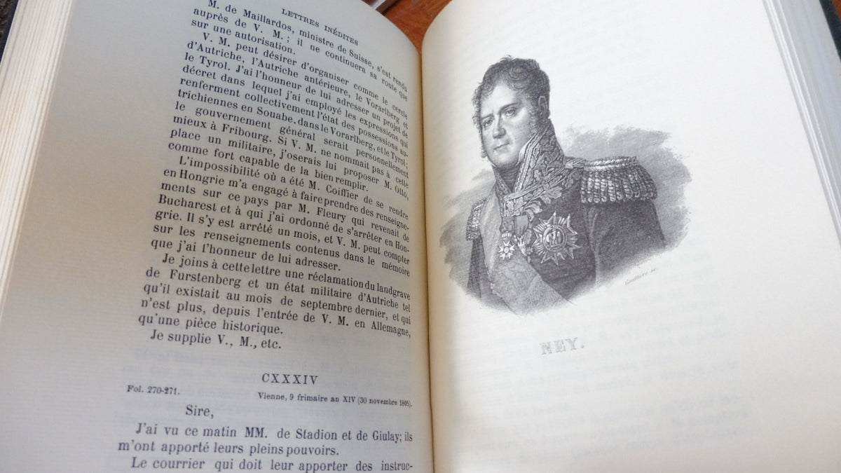 Lettres de Talleyrand à Napoléon 1967 JEAN DE BONNOT