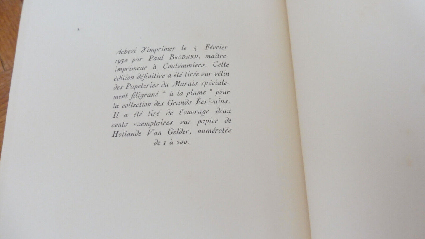 Les Croix de bois (Roland Dorgelès) 1930 VELIN illus. Vigoureux