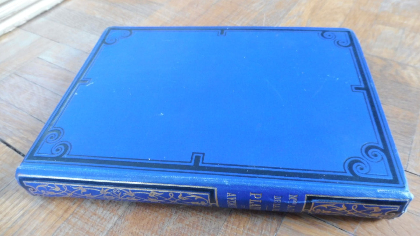 Plaisirs et aventures (Chéron De La Bruyère) 1886 illus. Jeanniot CARTONNAGE