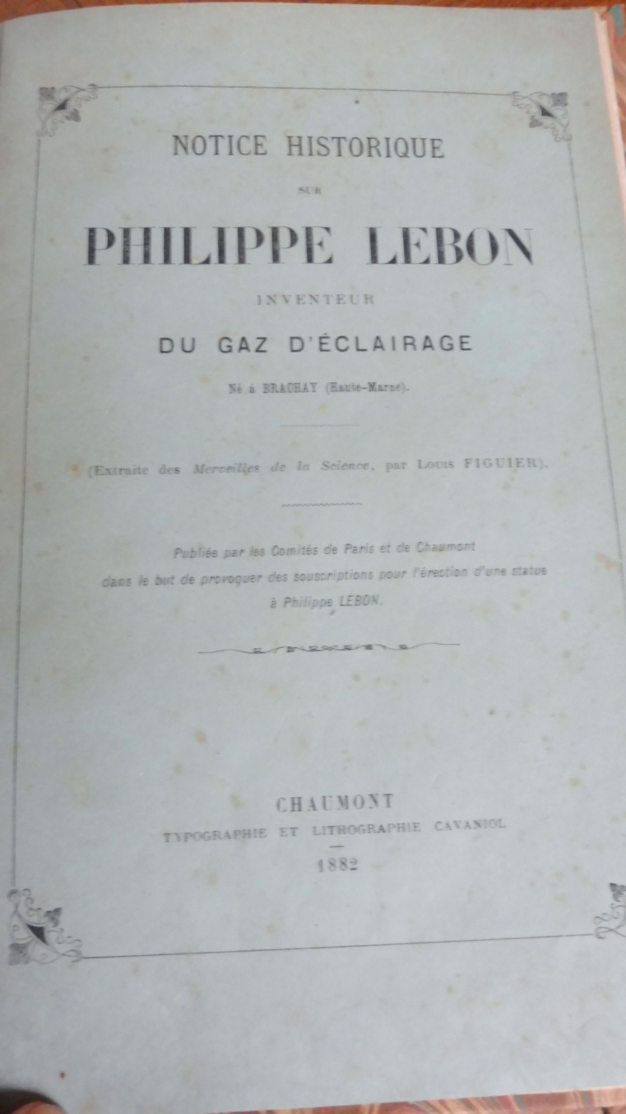 Philippe Lebon, inventeur du gaz d'éclairage (Amédée Fayol) 1943