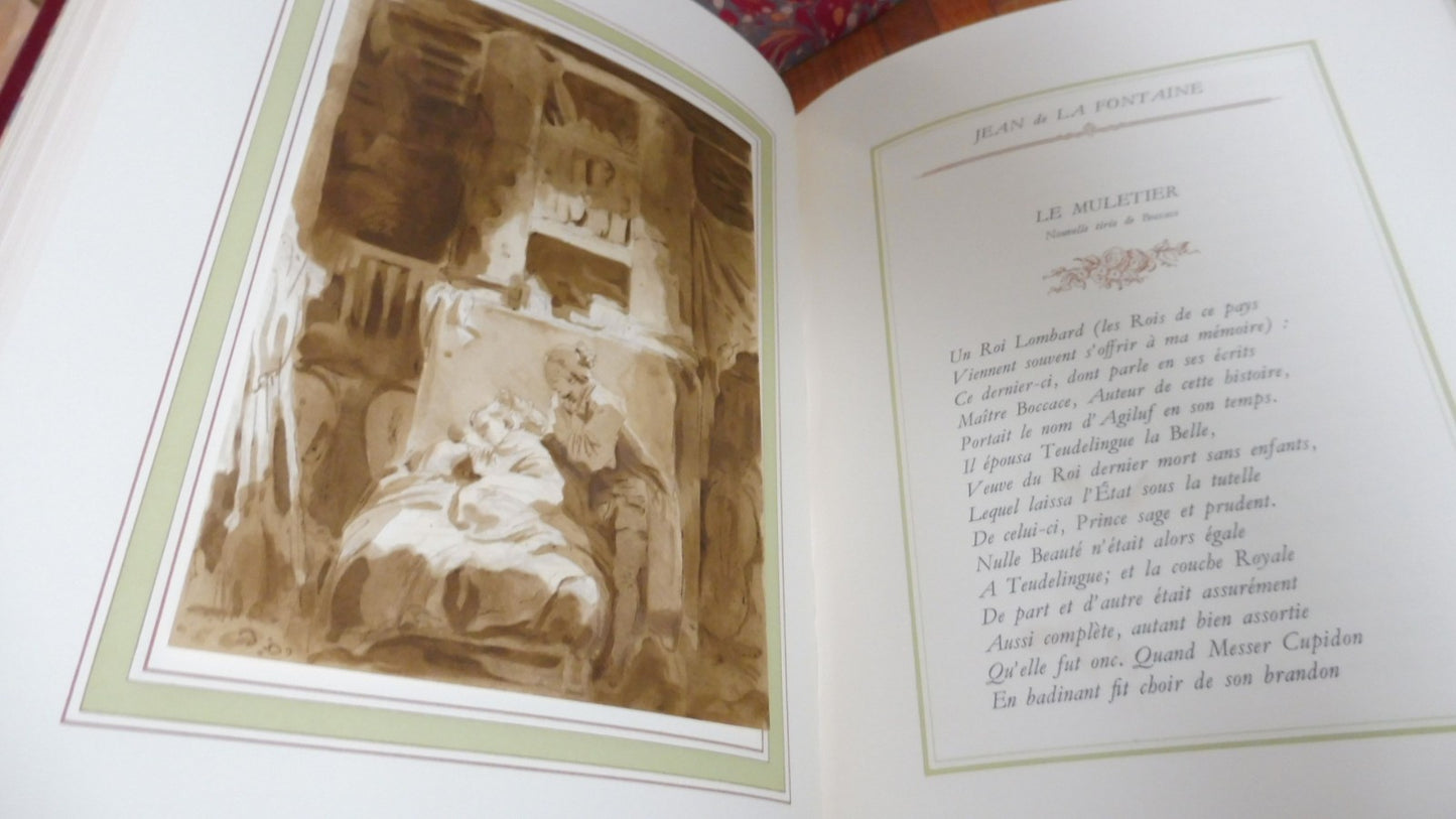Contes de La Fontaine s.d. 2/2 illus. Fragonnard VELIN