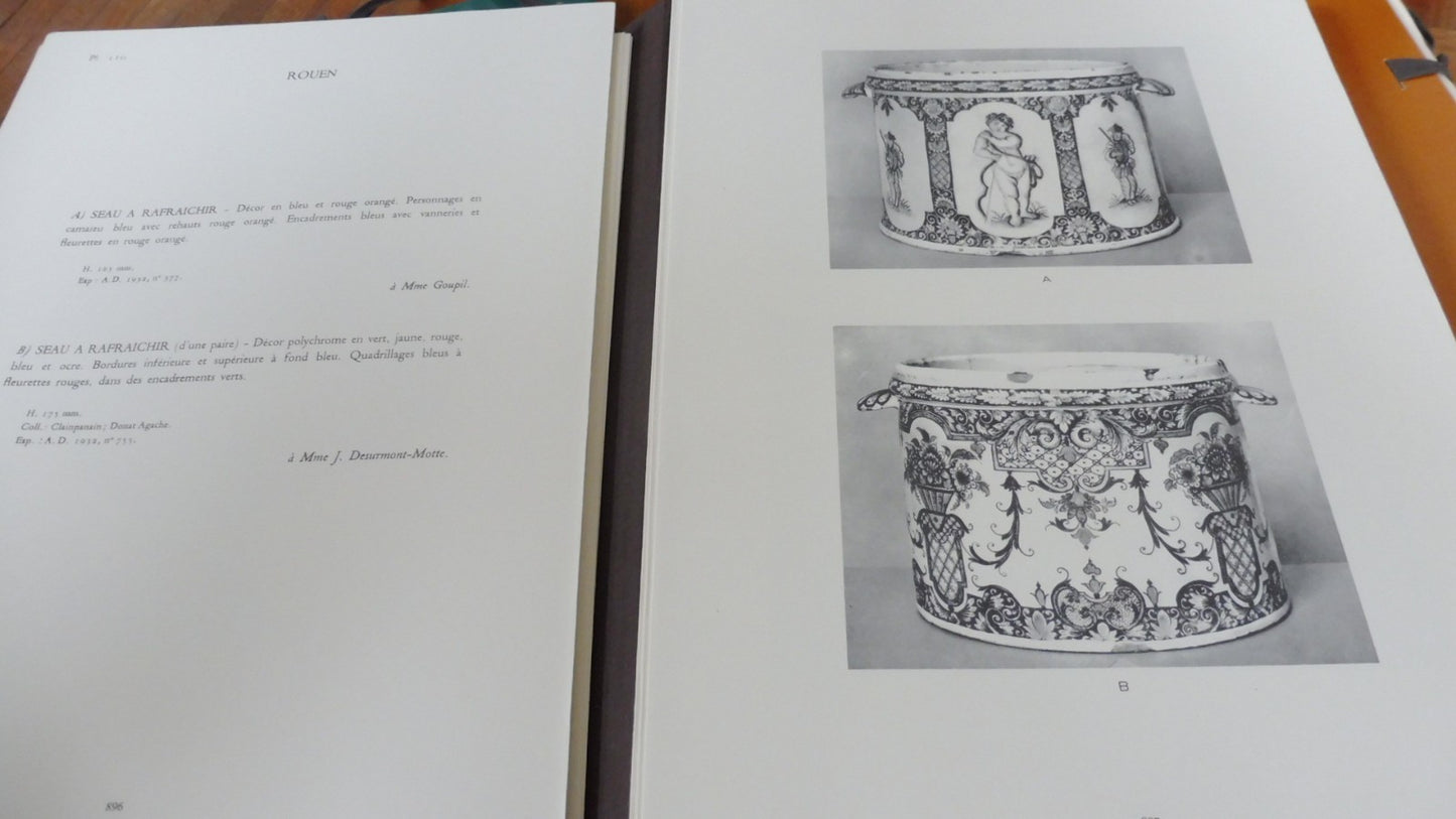 Répertoire de la faïence Française (Chompret dir.) 1935 6/6 IN FOLIO