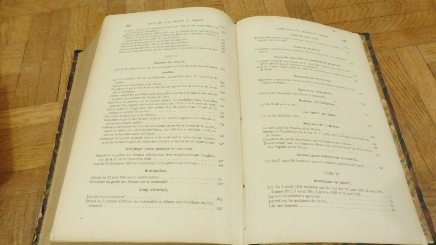 Traité théorique et pratique des justices de paix (Louis Pabon) 1932 vol.4