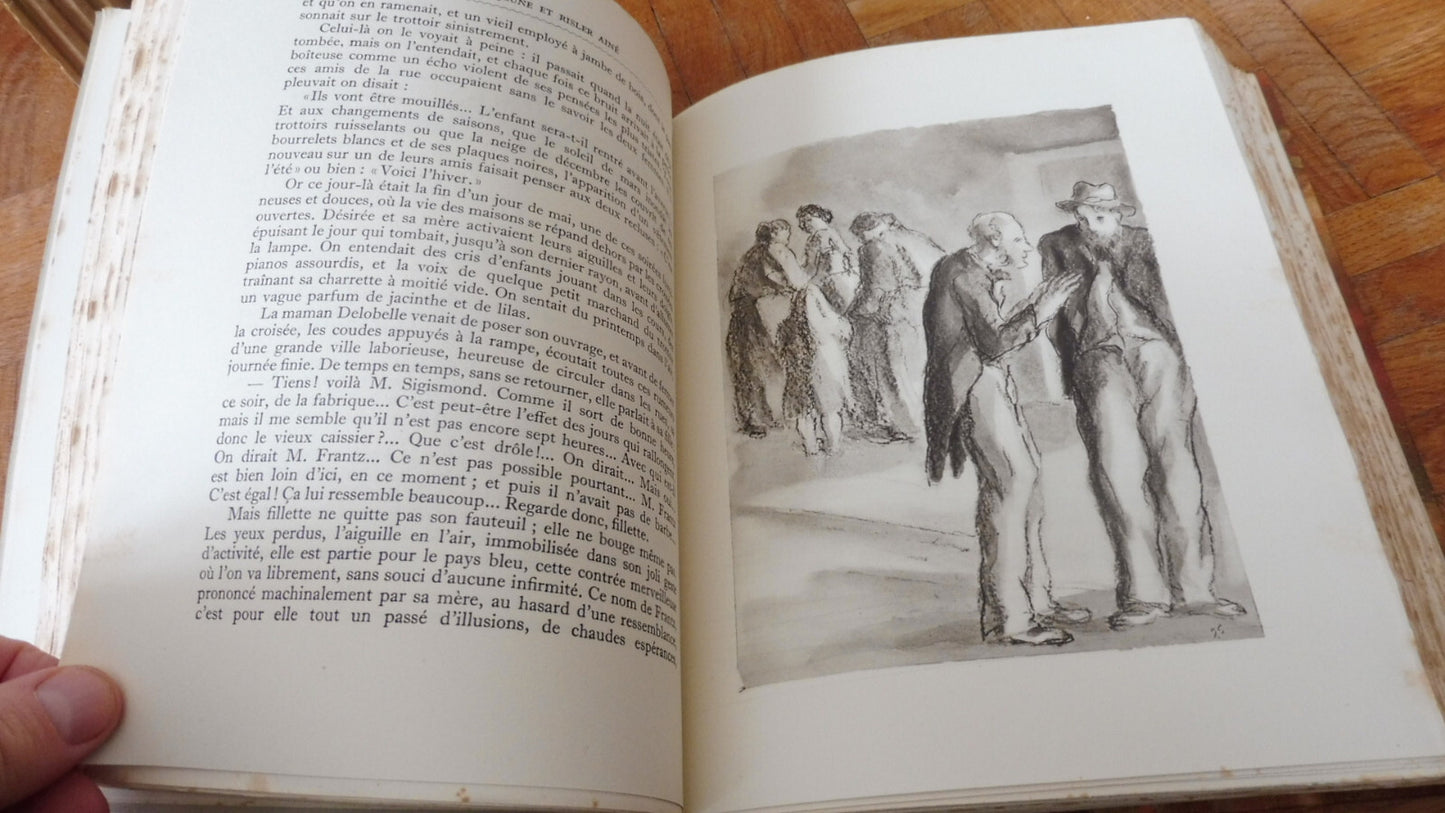 Fromont Jeune & Risler Ainé (Alphonse Daudet) 1929 illus. Serrière