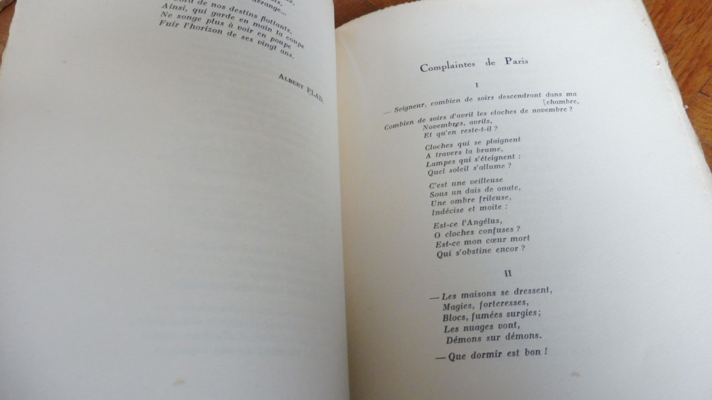 Les Poètes fantaisistes (Toulet et Pellerin) 1925