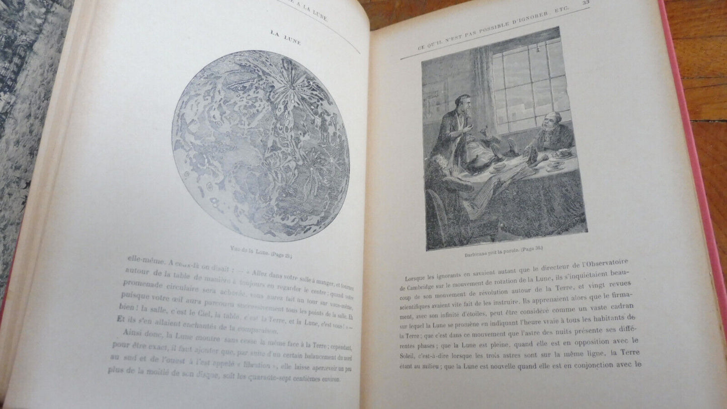 De la Terre à la Lune (Jules Verne) s.d. illus. Montaut