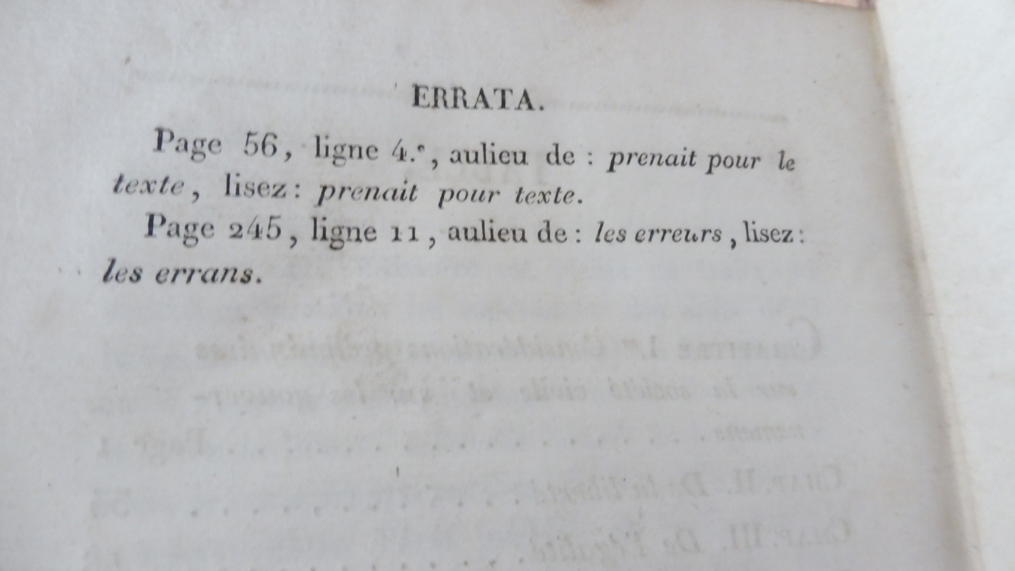 Défense de l'ordre social contre les principes de la révolution frrançaise (Duvoisin) 1829