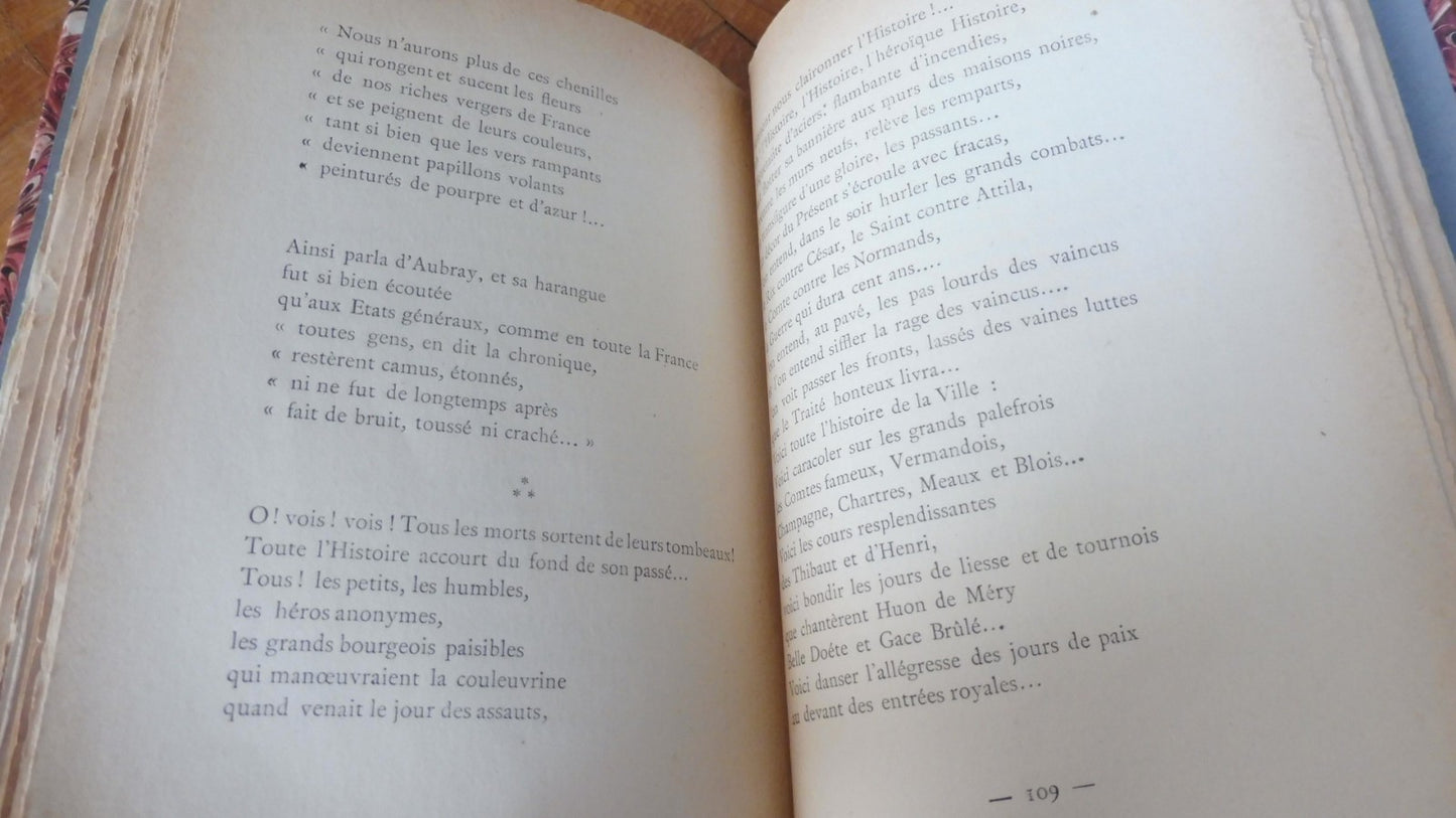 Le Voyage (Roger Eng) 1913 POESIE NORMANDIE ENVOI