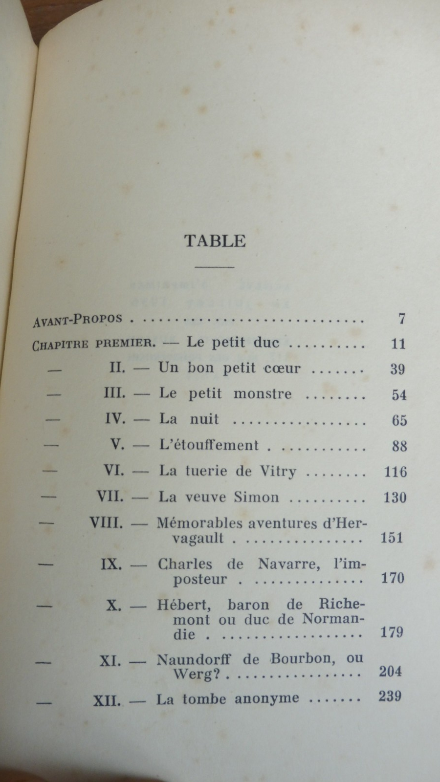 Louis XVII et les faux dauphins (Léon Creissels) 1936