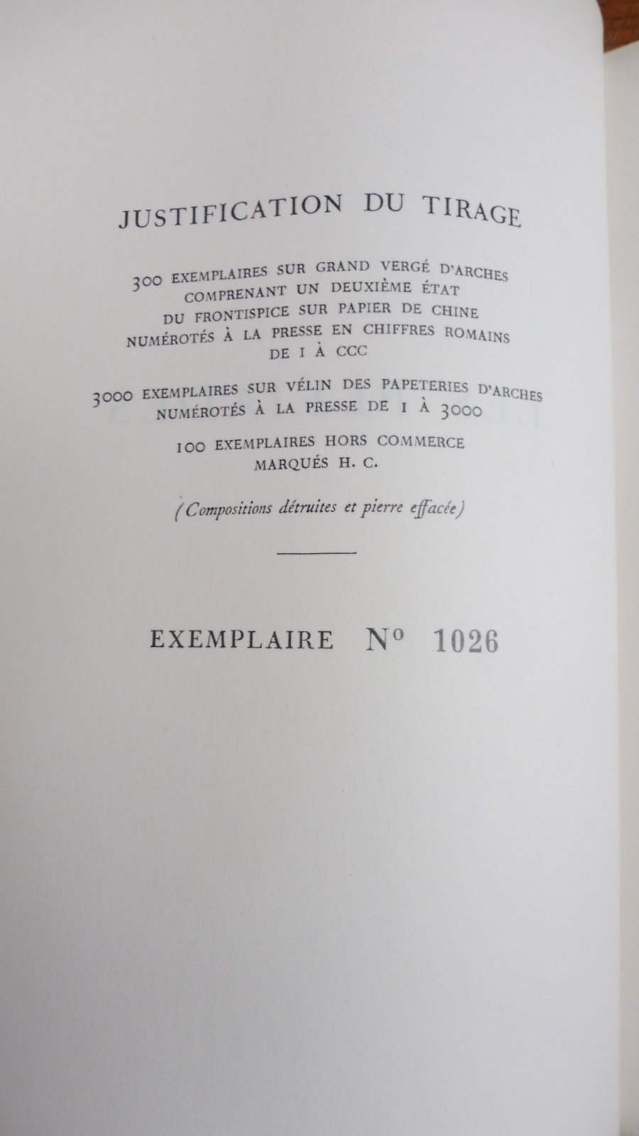 Les Pléiades (Comte de Gobineau) 1953 2/2 NUMEROTE VELIN