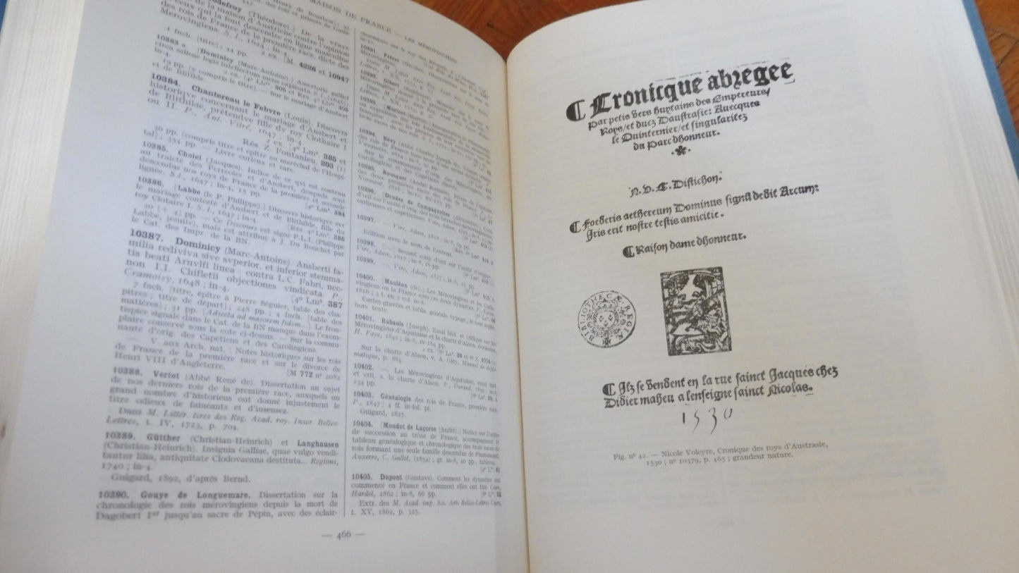 Bibliographie généalogique, héraldique et nobiliaire de la France (Saffroy) 1968