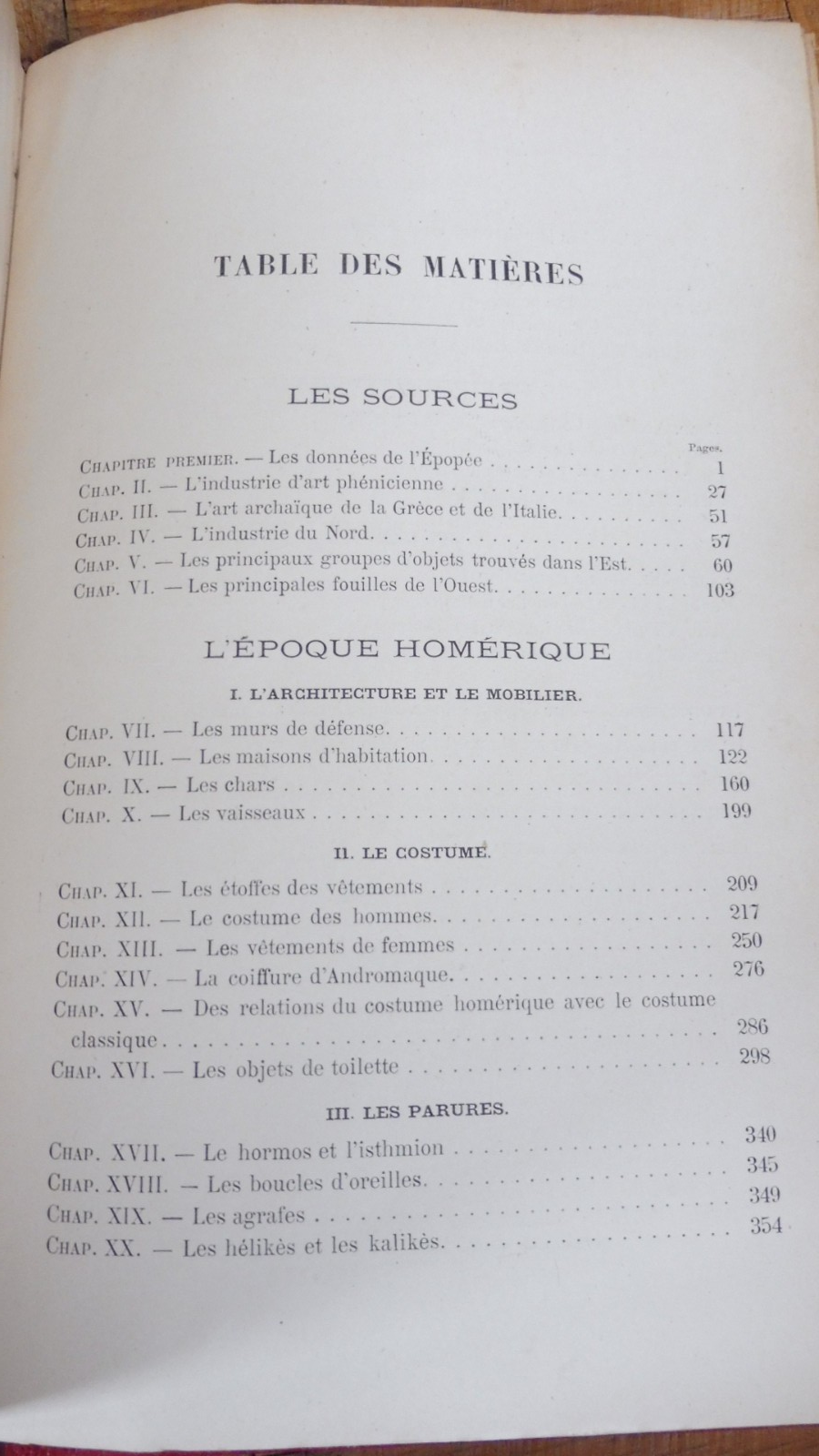 L'Epopée homérique (W. Helbig) 1894