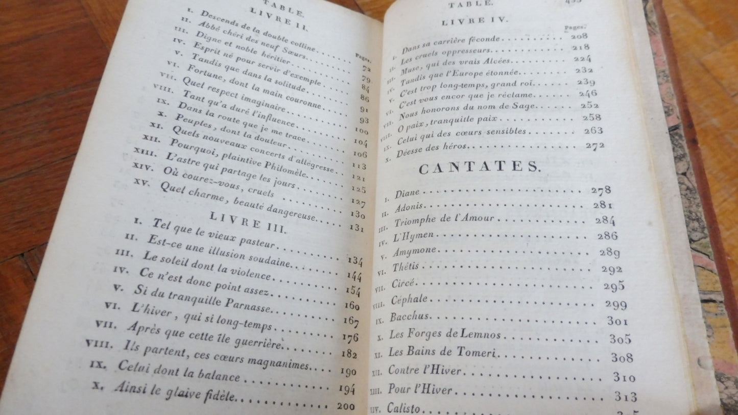 Oeuvres de J. B. Rousseau 1805