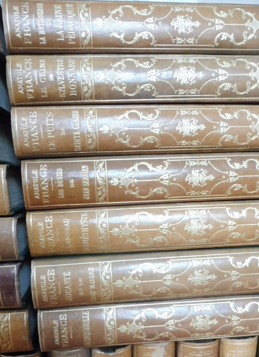 Oeuvres d'Anatole France 1912 26 vol.