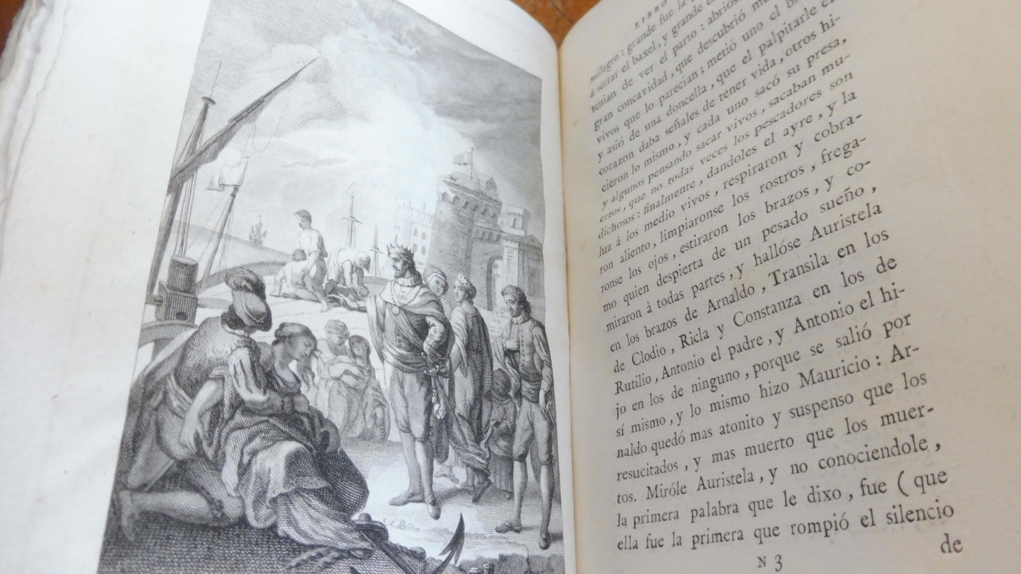 Trabajos de Persiles y Sigismunda por Cervantes 1781 2/2