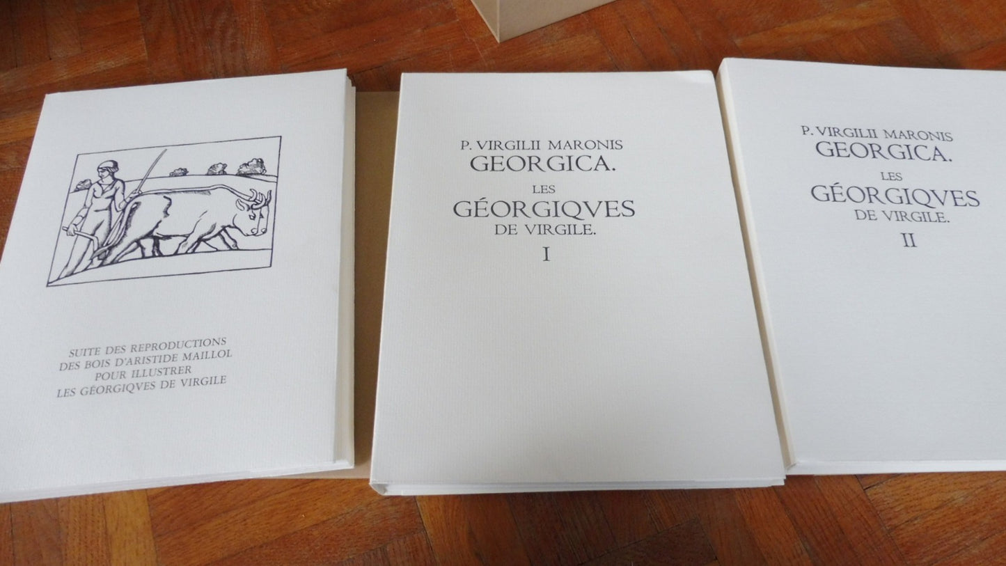 Les Géorgiques (Virgile) s.d. 3/3 illus. Maillol SUITE