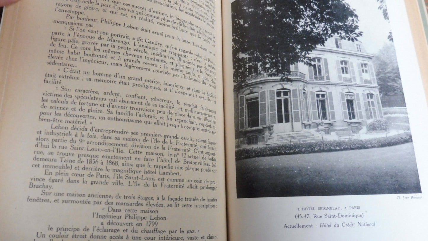 Philippe Lebon, inventeur du gaz d'éclairage (Amédée Fayol) 1943