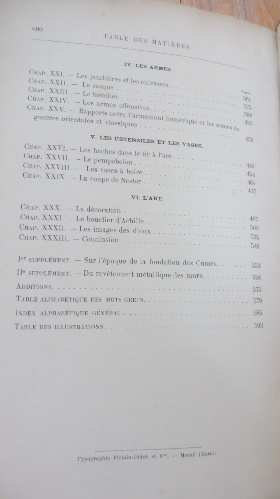 L'Epopée homérique (W. Helbig) 1894