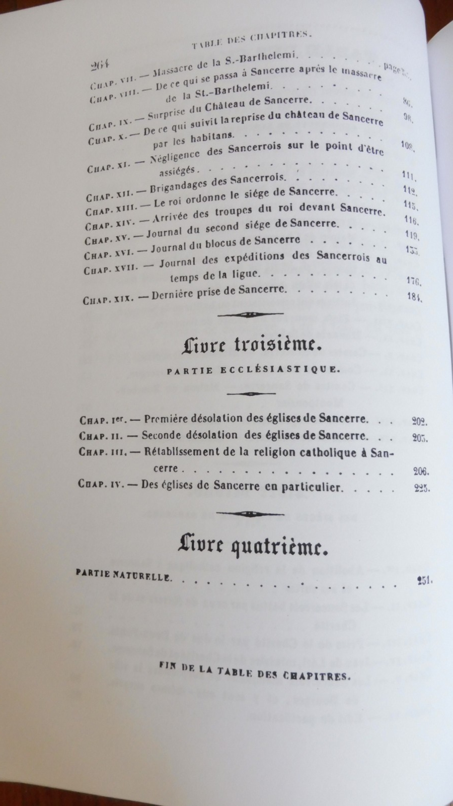 Histoire de Sancerre (Vincent Poupard) 1838 [REPRODUCTION]