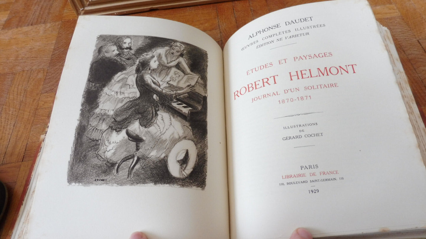 Fromont Jeune & Risler Ainé (Alphonse Daudet) 1929 illus. Serrière