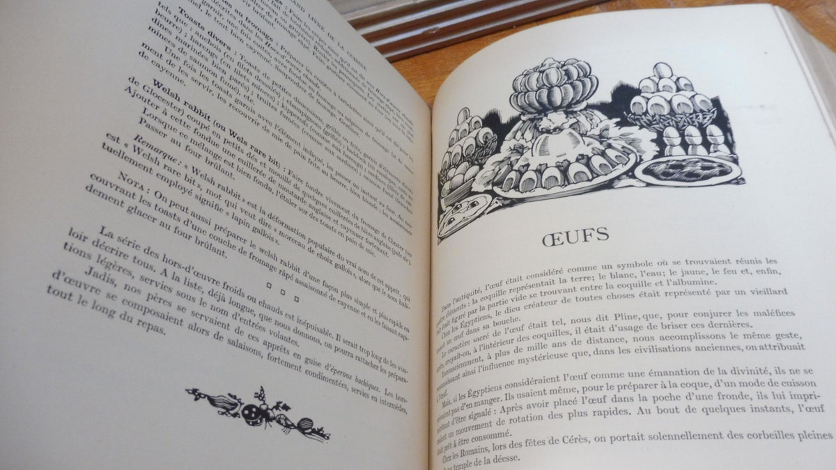 Le Grand livre de cuisine (P. Montagné et P. Salles) 1929