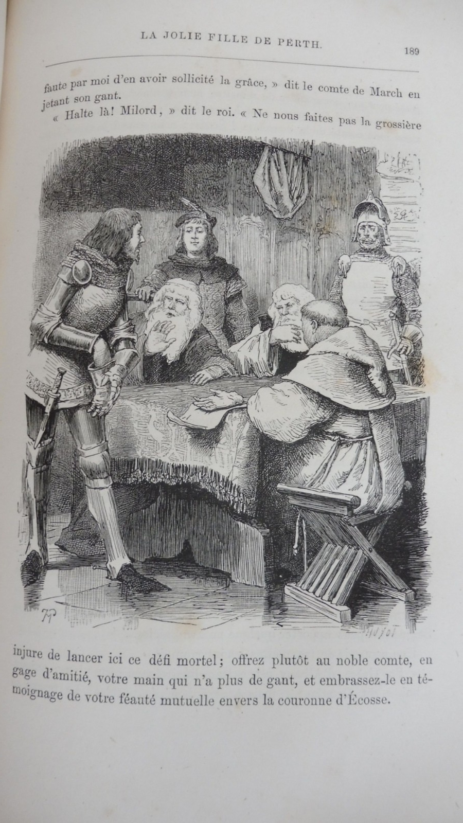 La Jolie fille de Perth (Walter Scott) 1883 illus. Detti, Gosselin...