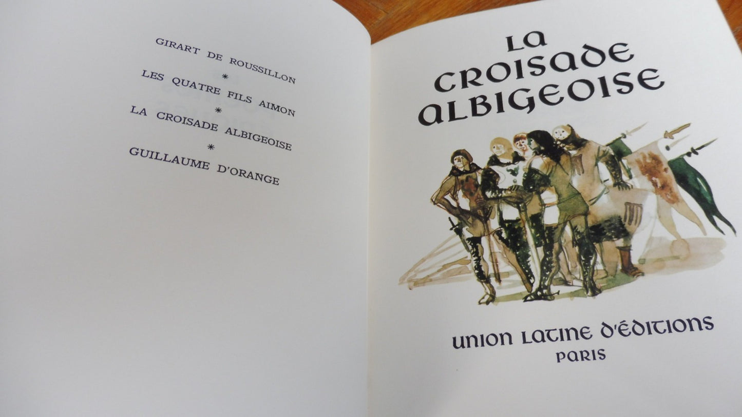 Poèmes épiques 1972 4/4 illus. Fontanarosa
