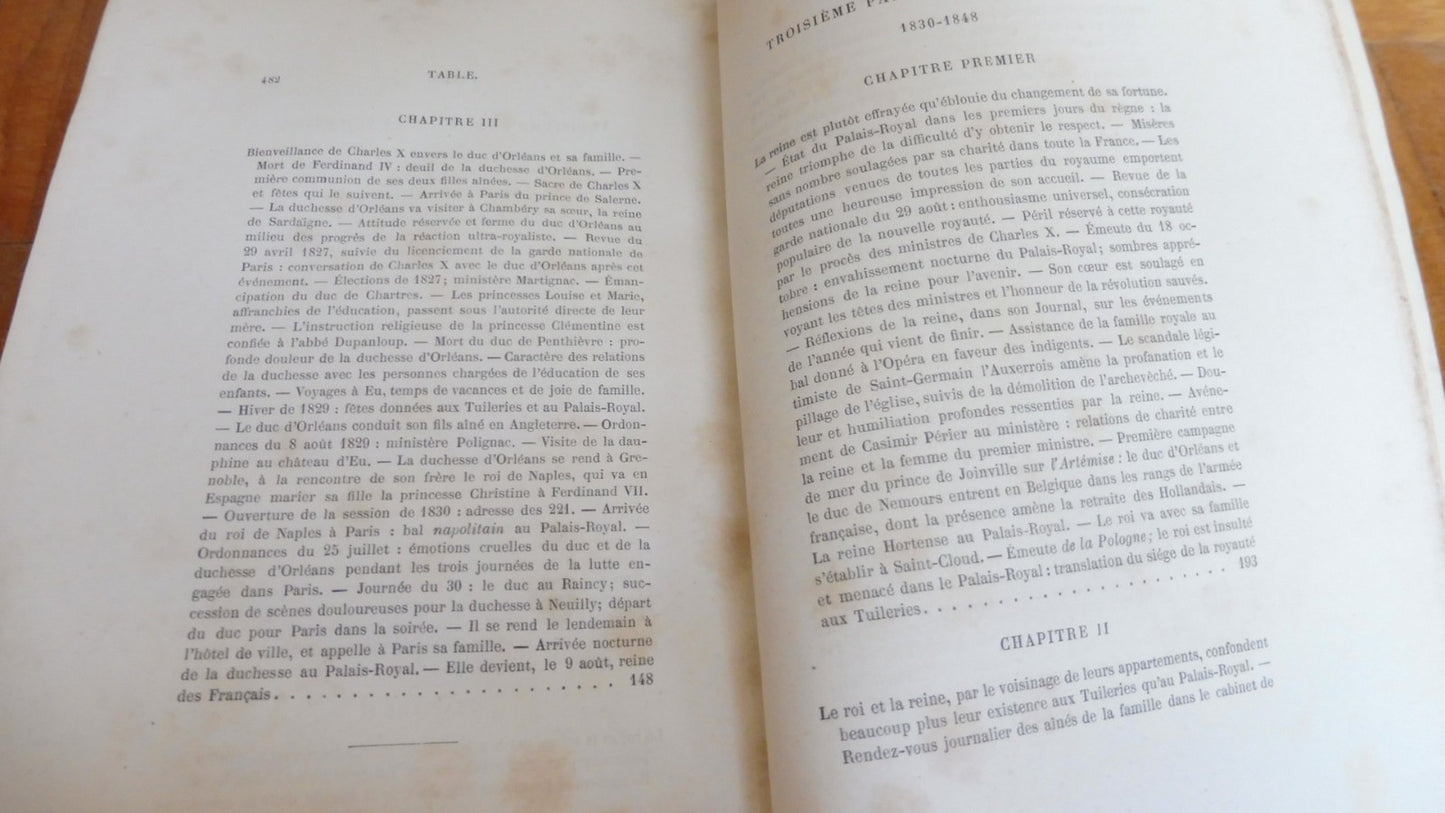 Vie de Marie-Amélie, reine des Français (Auguste Trognon) 1871