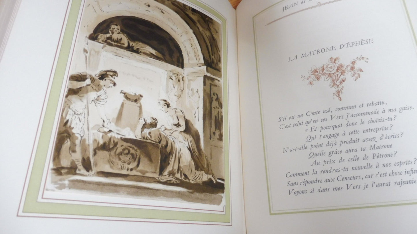 Contes de La Fontaine s.d. 2/2 illus. Fragonnard VELIN
