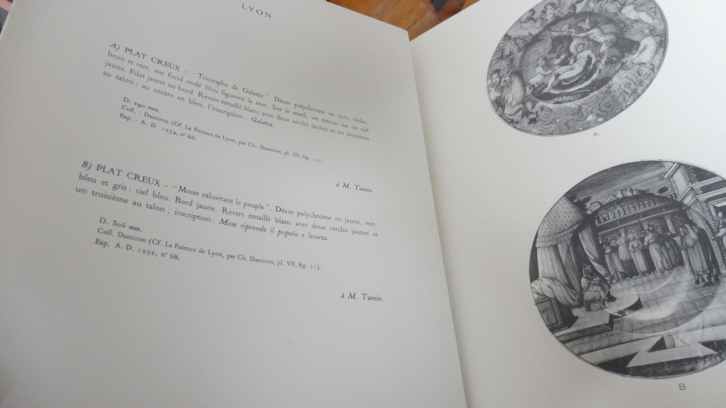 Répertoire de la faïence Française (Chompret dir.) 1935 6/6 IN FOLIO