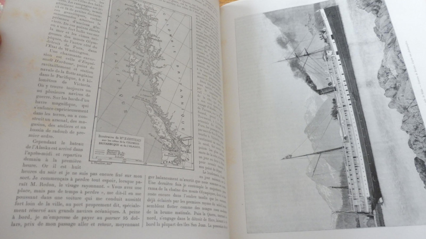 Le Tour du monde. Année 1891 (E. Charton) 1891 CORSE, GUINEE, TONKIN, RUSSIE...