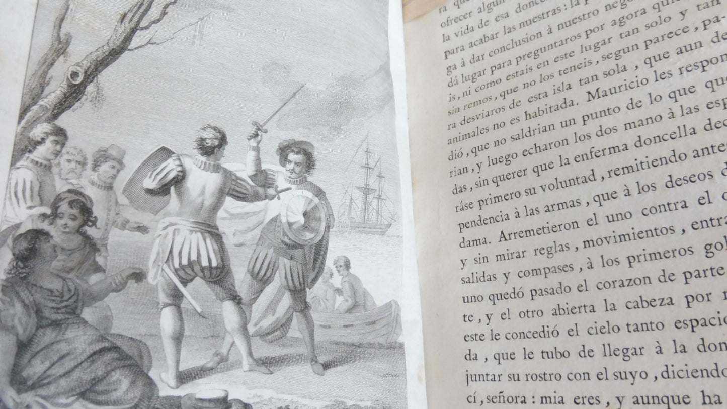 Trabajos de Persiles y Sigismunda por Cervantes 1781 2/2