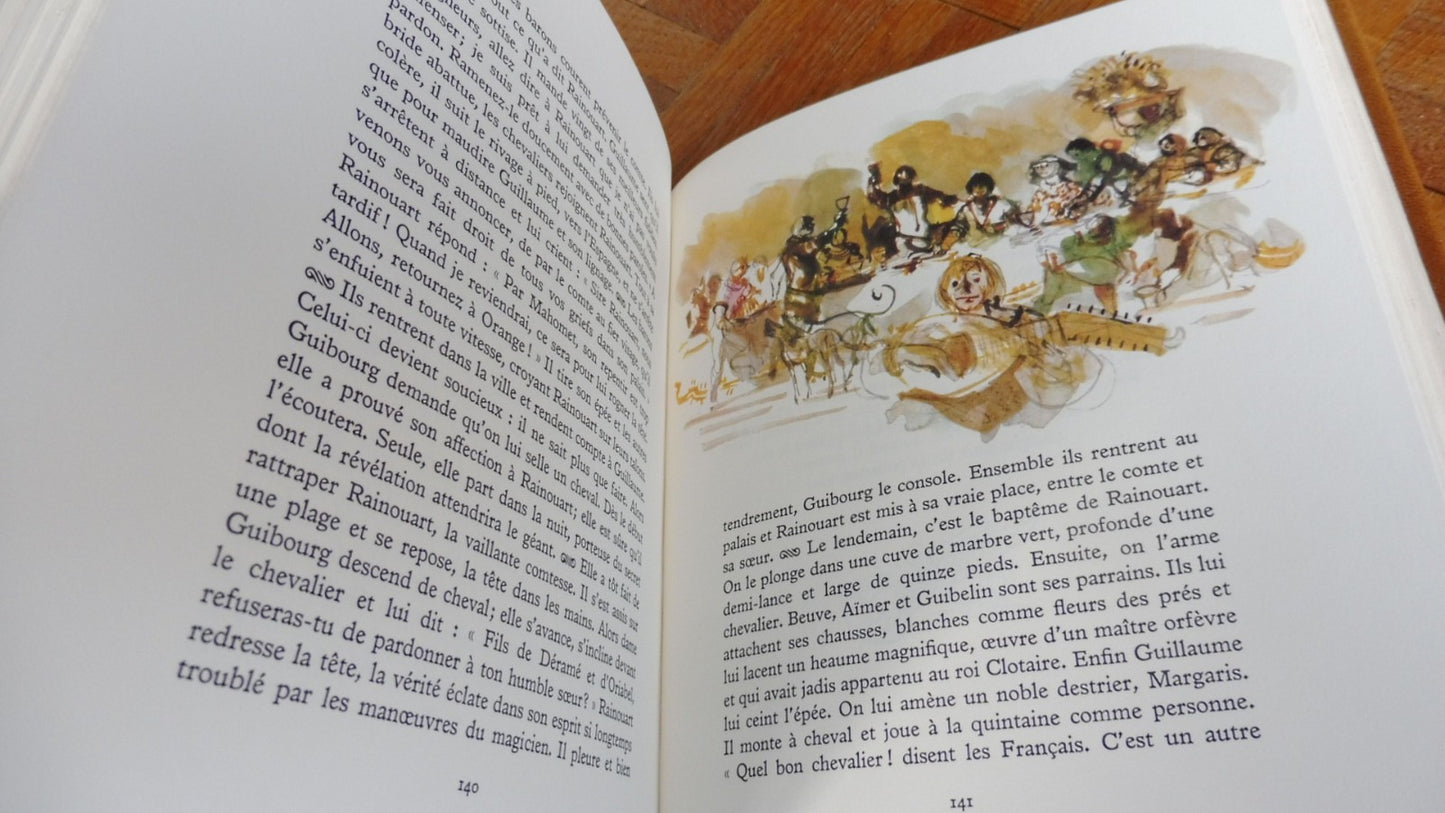 Poèmes épiques 1972 4/4 illus. Fontanarosa