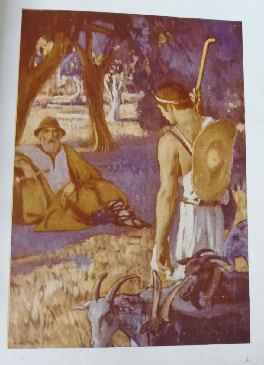 Bucoliques. Géorgiques (Virgile) 1913 illus. Roganeau