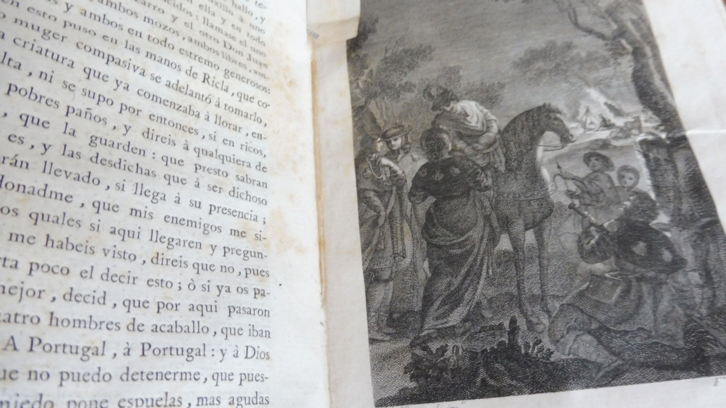 Trabajos de Persiles y Sigismunda por Cervantes 1781 2/2