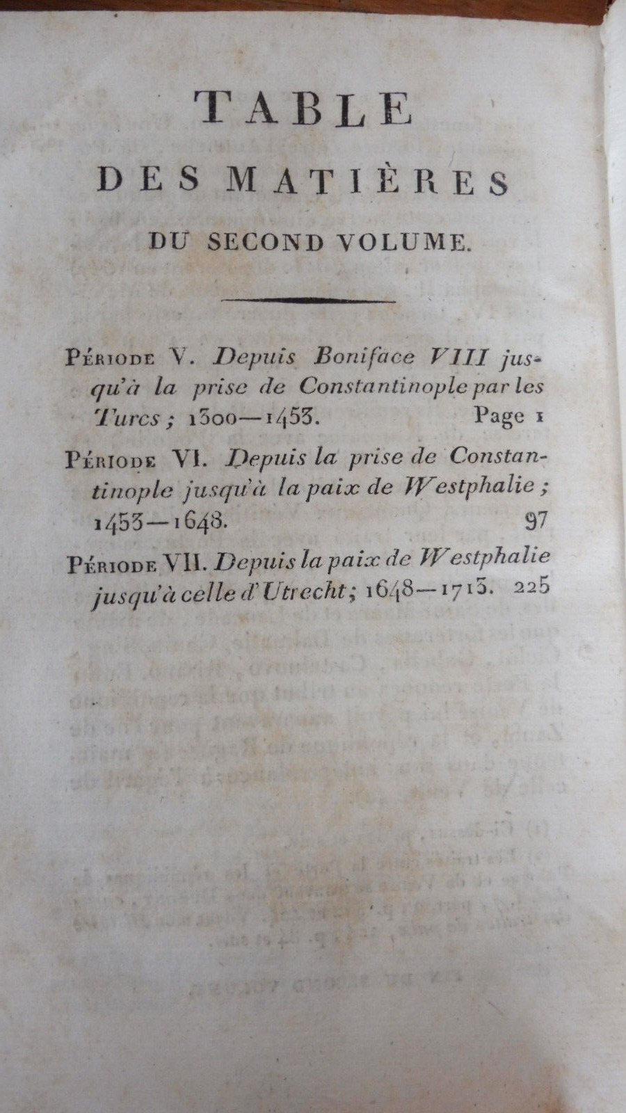 Tableau des révolutions de l'Europe (Koch) 1807 3/3