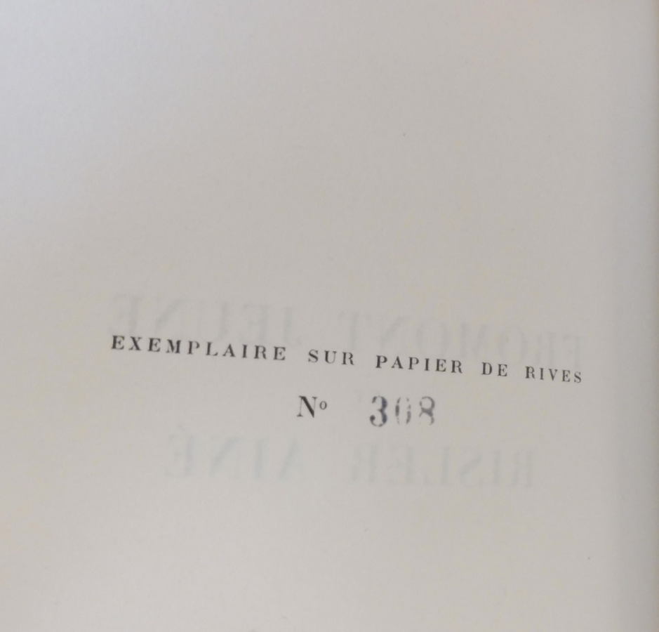 Fromont jeune et Risler aîné (Alphonse Daudet) 1924 illus. Armand VELIN