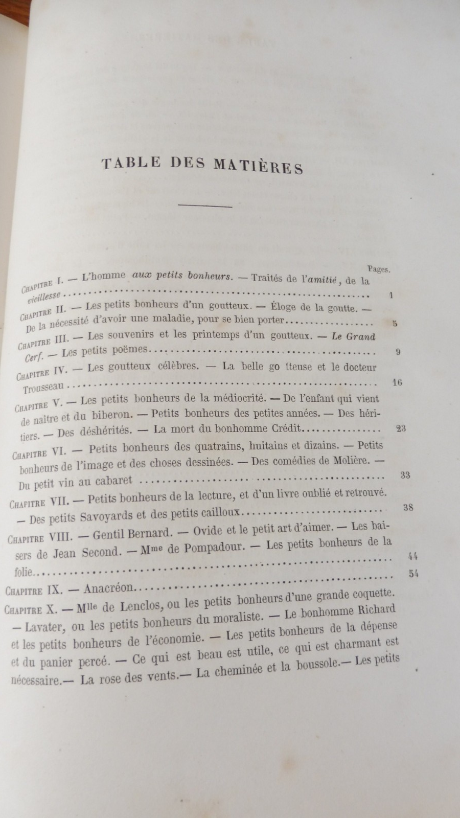 Les Petits bonheurs (Jules Janin) s.d. illus. Gavarni ENVOI