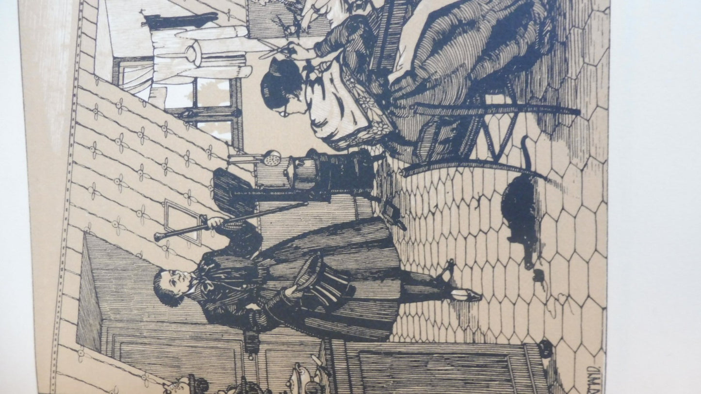 Fromont jeune et Risler aîné (Alphonse Daudet) 1924 illus. Armand VELIN